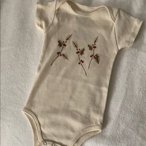 Birth flower bodysuit